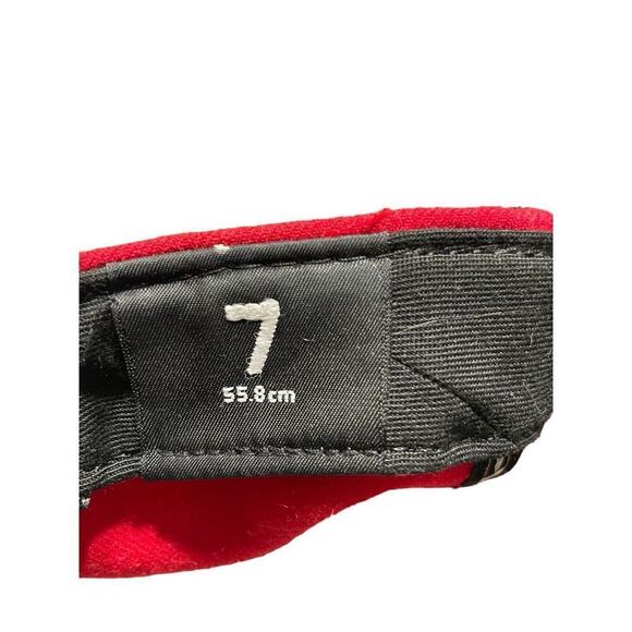 Los Angeles Angels New Era 59Fifty Men's Red Fitted Baseball Hat Size 7 - Picture 10 of 10